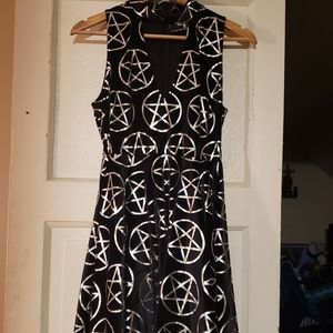 Medium Killstar Goth Pentagram Dress